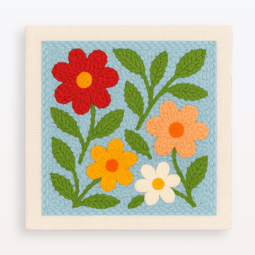 Blüten im Sommerwind