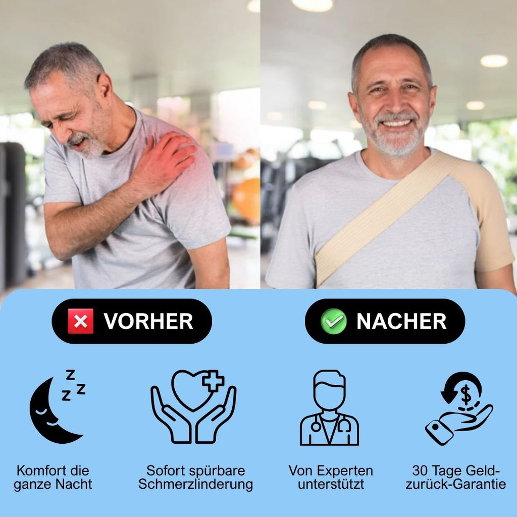 Kompressions-Schulterstütze 24-Stunden-Schutz für deine Schulter