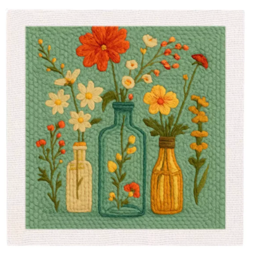 Blütenzauber in Vasen